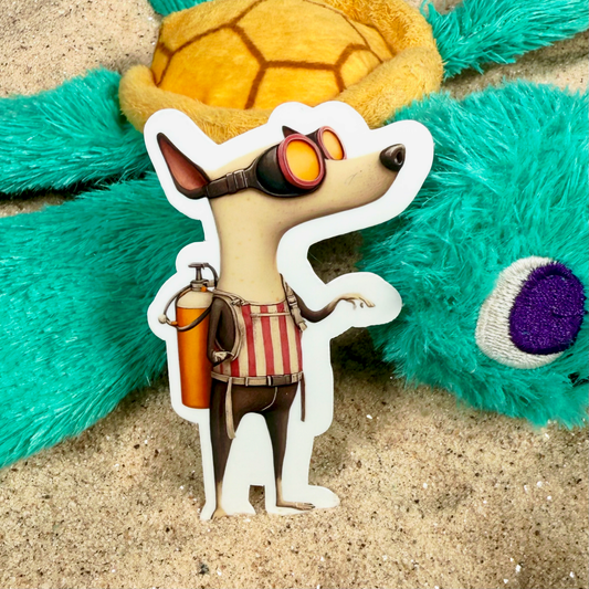 FRITZ 3" Glossy Vinyl Sticker