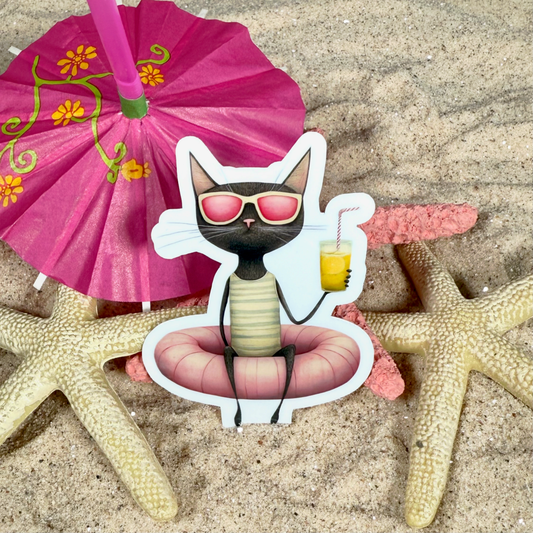 COSMO 3" Glossy Vinyl Sticker