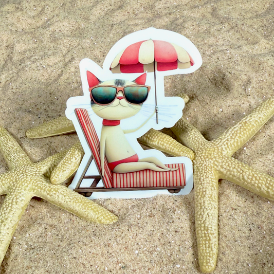 CATALINA 3" Glossy Vinyl Sticker