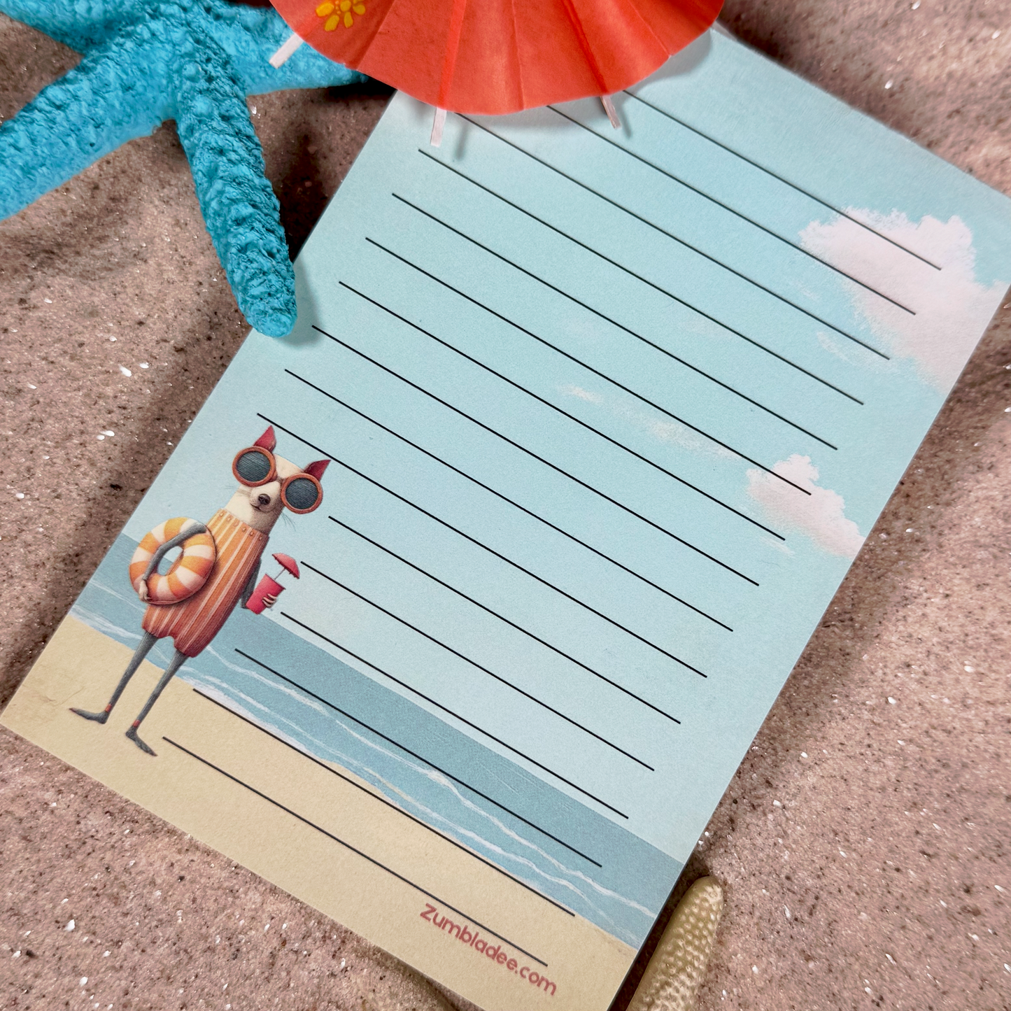 ROXIE'S BEACH READY Notepad