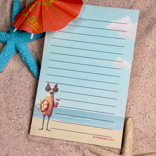 ROXIE'S BEACH READY Notepad