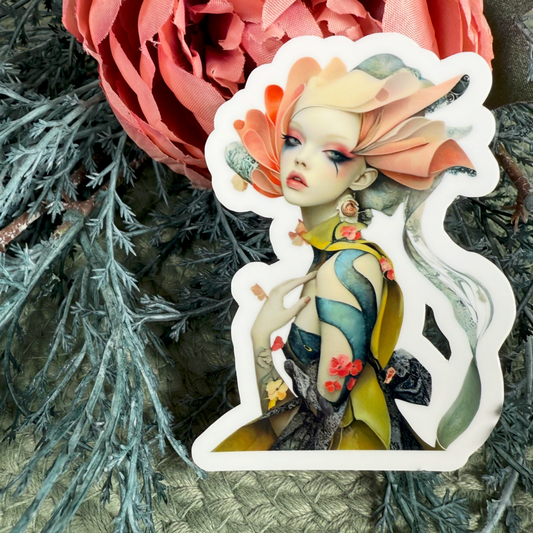 CALISTA 3" Glossy Vinyl Sticker