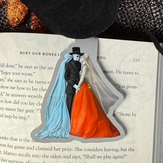 Thalia & Caliban Halloween Creepy Couples Magnetic Bookmark