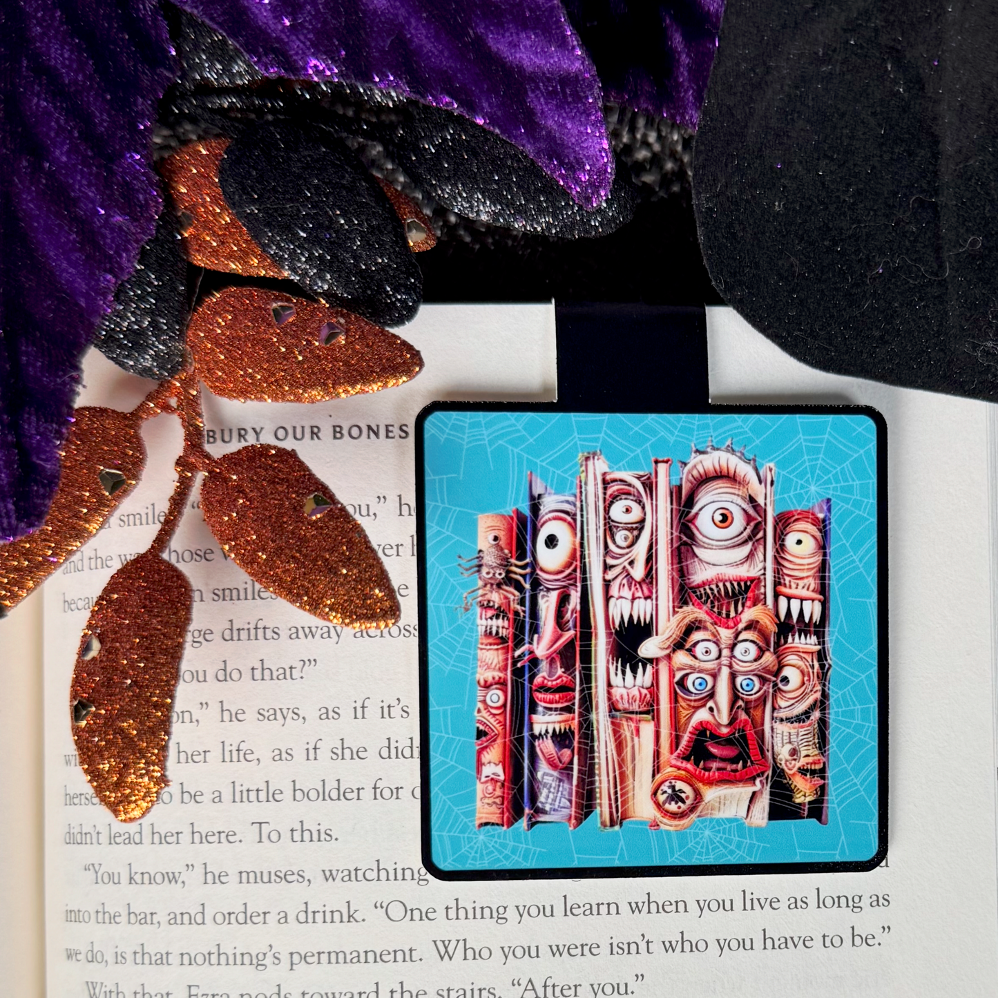 The Complete Compendium of Conjurations, Halloween Magnetic Bookmark