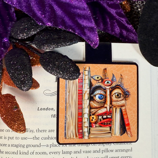 Secrets of Sorcery in The Modern World, Halloween Magnetic Bookmark