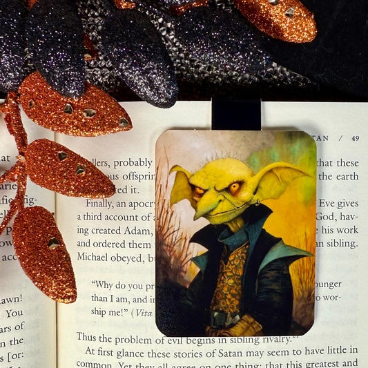 The Creature Belphegor Halloween Magnetic Bookmark